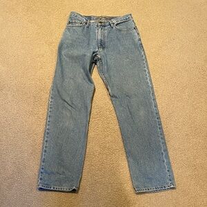 Eddie Bauer Men's Straight Blue Jeans